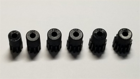 GL Racing 64P Longlife Pinion Gear Set (9-14T)