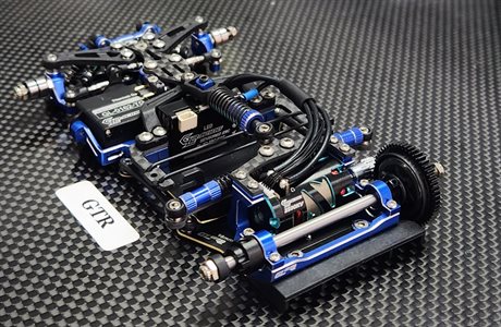 GL-GTR-SET GL-GTR 1/27 RWD Chassis (w/o Servo, ESC)