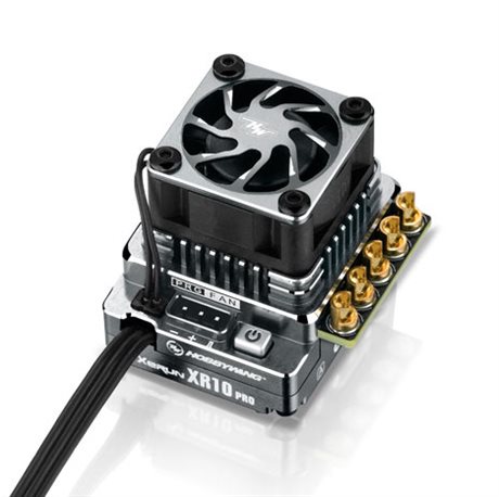 Hobbywing XeRun XR10 Pro G2S Elite Silver Fartreglage