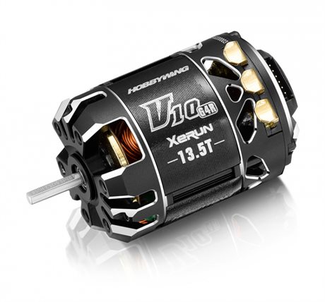 Hobbywing V10 13.5T Black G4R Stock