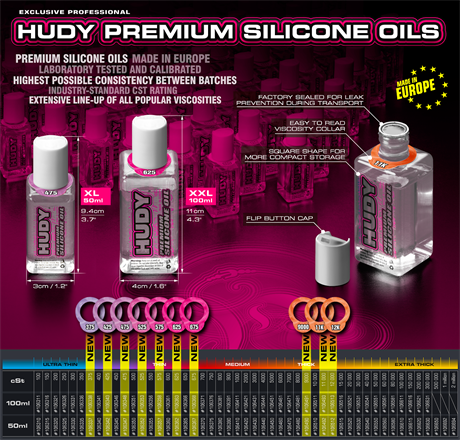 Hudy Silicone Oil 300 000 cSt - 50ml