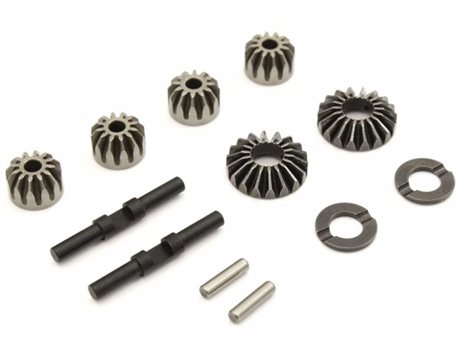 Kyosho Steel Diff Bewel Gear Set MP10 MP9 12T/18T F R