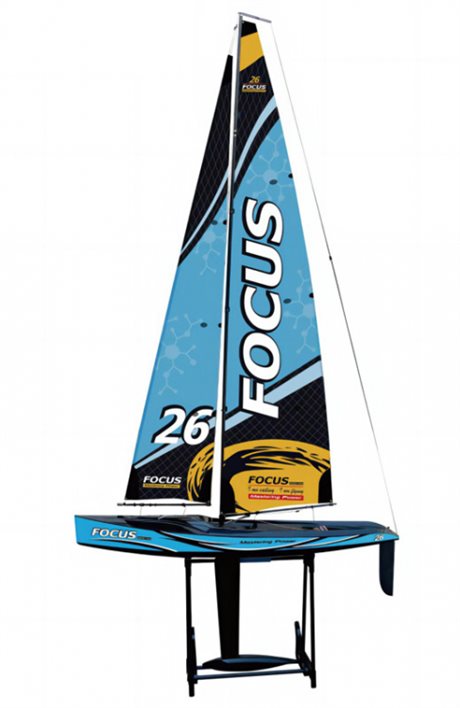 Joysway Focus V3 Segelbåt 1M RTR Blå
