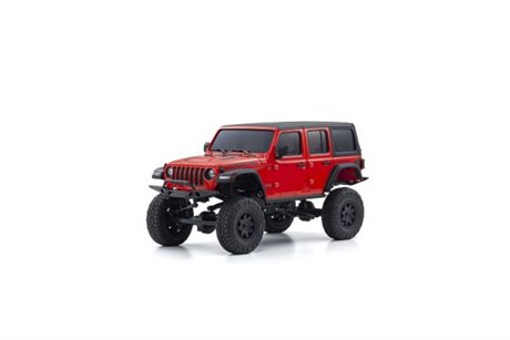 Kyosho Mini-Z 4X4 MX-01 Jeep Wrangler Rubicon Firecracker Red (KT531P)