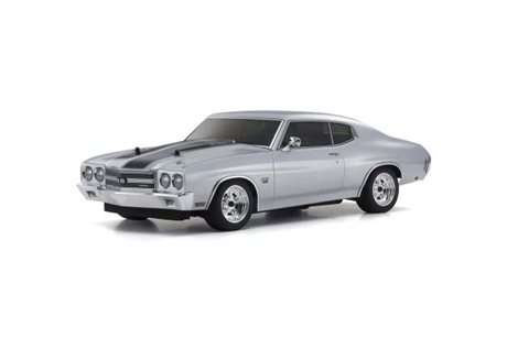 Kyosho Fazer MK2 (L) Chevy Chevelle SS454 1970 Silver1:10 Readyset