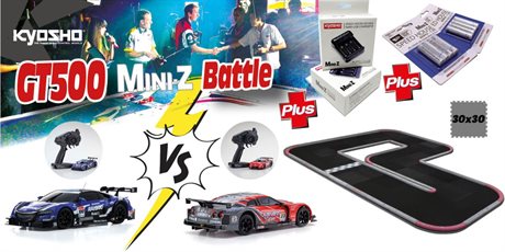 Kyosho COMBO Mini-Z Japan GT500 (87033B+32350RG/32351XN+72211x2/71998Bx2)