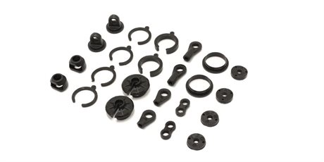 Kyosho DAMPER PLASTIC PARTS & O-RING SET RAGE 2.0