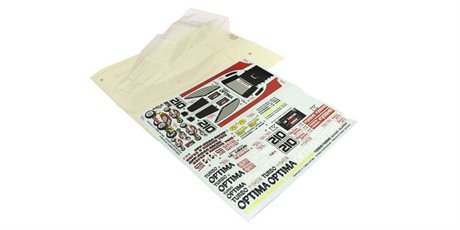 Kyosho Body shell Turbo Optima
