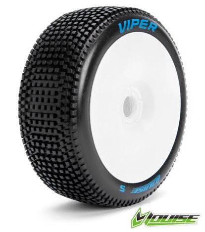 Louise Däck & Fälg B-VIPER 1/8 Buggy Soft Vit (2)Artnr: LT3194SW 275 kr