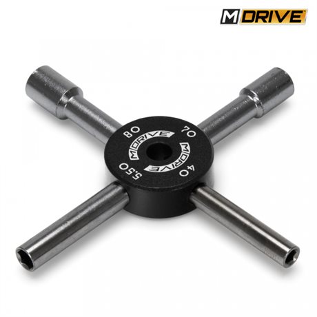 M-Drive Multi-Mutterverktyg - 4, 5.5, 7 & 8mm