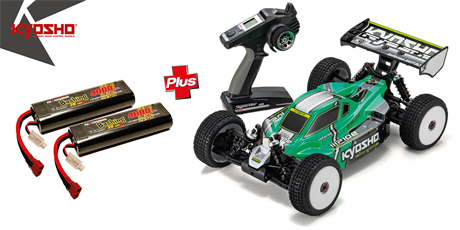 Kyosho Inferno MP10e RS COMBO +Pink Performance PP3-2S4000-D (x2)