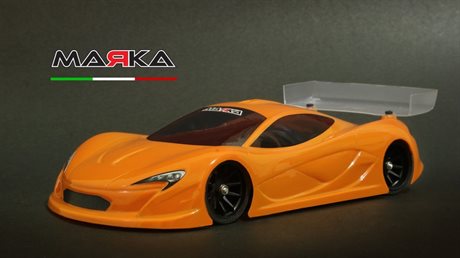 MARKA RACING MINI-Z RK-P-ONE RACING LEXAN BODY KIT (98MM W/B) - LIGHT WEIGHT