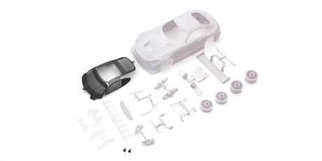 Kyosho Bodyshell Mercedes AMG GT3 Mini-Z + 2WD Rims (White Body)