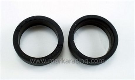 Marka V14 Mini-Z RCP Rubber Front Tire 25° - Medium (2Pcs)