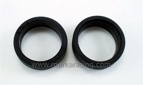 Marka V15 Mini-Z RCP Rubber Front Tire LOW PROFILE 10° - Super Soft (2Pcs)