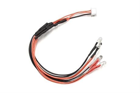 Kyosho LED Light Clear & Red(for ICS connector)