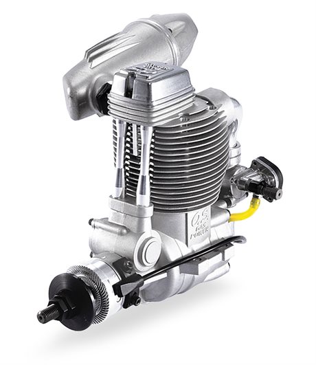 O.S. GF30II 30cc 4-Takts Bensinmotor med Ljuddämpare