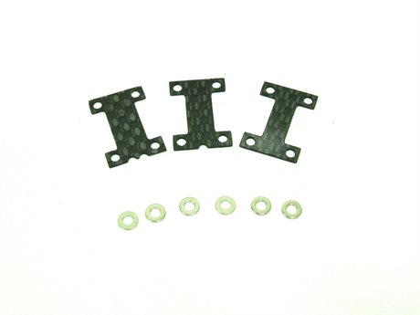 PN Racing dNaNo Carbon T-Plate Set - Soft/Medium/Hard - 3PCS.