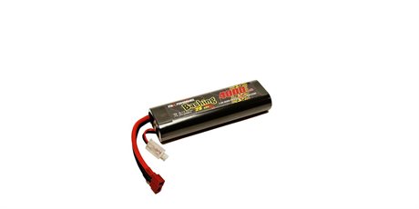 Pink Performance Bashing LiPo 2S 7.4V-4000-50C (Deans) 139x47x25mm 240g Round