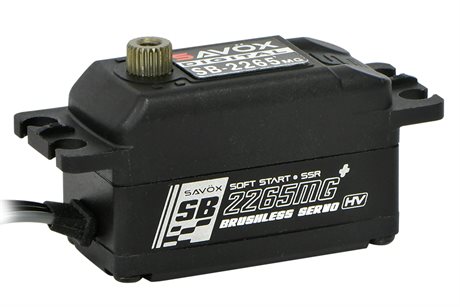 Savöx SB-2265MG Plus Servo 13Kg 0,08s HV Brushless Metalldrev Lågt