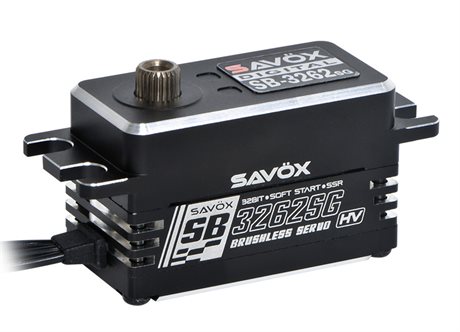 Savöx SB-3262SG Servo 28Kg 0.08s HV Alu BL Ståldrev Lågprofil