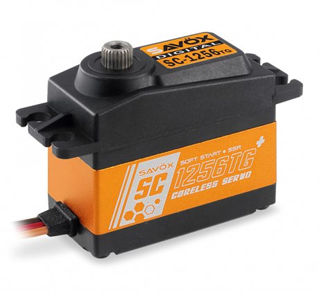 Savöx SC-1256TG Plus Servo 20Kg 0,15s Alu Coreless Titandrev