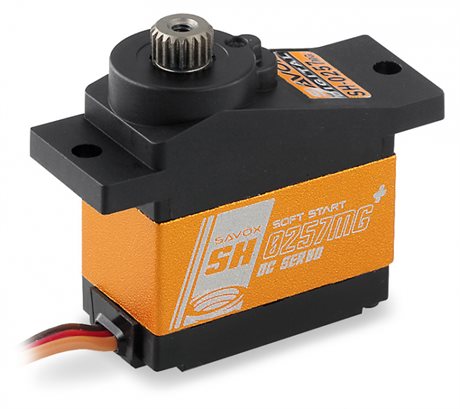 Savöx SH-0257MG Plus Servo 2,2Kg 0,09s Alu Metalldrev Mikro