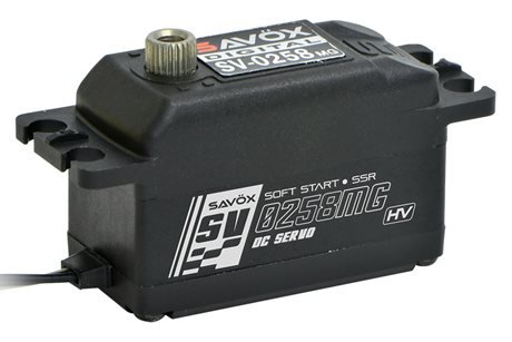 Savöx SV-0258MG Servo 8Kg 0.11s HV Metalldrev Lågprofil