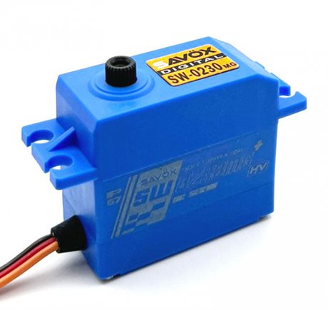 Savöx SW-0230MG Plus Servo 8Kg 0,13s HV Metalldrev WP