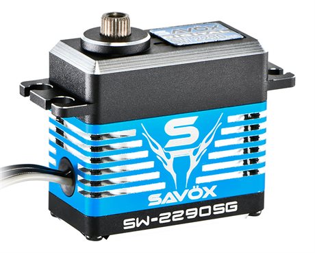 SAVÖX SW-2290SG Servo 70Kg 0,11s HV Alu Brushless Ståldrev WP