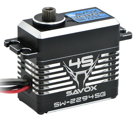Savöx SW-2294SG Crawler Servo 75Kg 4S Alu BL Ståldrev WP