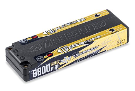 Sunpadow Li-Po Batteri 2S 7.6V 6800mAh 160C HV Stick ULCG