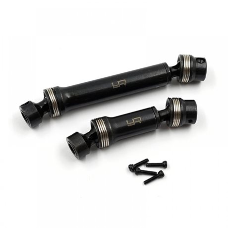 YEAH RACING HD STEEL FRONT & REAR CENTER SHAFT FOR TRAXXAS TRX-4M K10 (WB162MM)