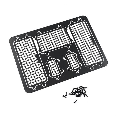 YEAH RACING STAINLESS STEEL WINDOW GUARD FITS TRAXXAS TRX-4M DEFENDER