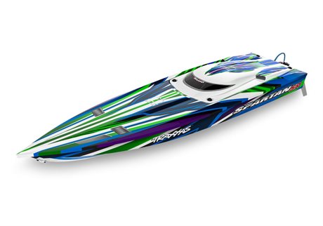 Traxxas Spartan-SR BL TQi TSM Self-Righting Utan Batteri & Laddare Grön