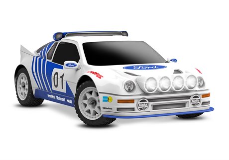 Traxxas Mini Rally Ford RS200 RTR TQi VXL-3s - USB-C Laddare / 2s LiPo
