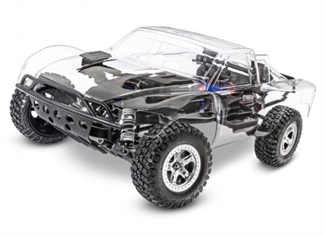 Traxxas Slash 2WD 1/10 Byggsats med Elektronik BL-2S EHD  Clipless utan Batt/ Laddare