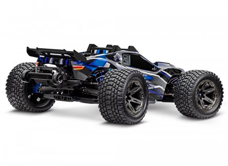 Traxxas Rustler 4x4 Ultimate VXL 1/10 RTR TQ Blå - Björnes Garage!