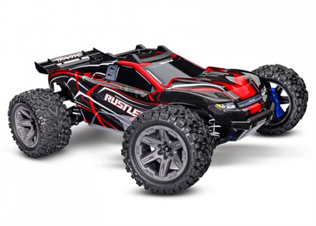 Traxxas Rustler 4x4 BL-2s 1/10 RTR TQ Röd