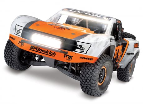Traxxas UDR 4WD TQi TSM FOX LED-set utan laddare & batteri RTR