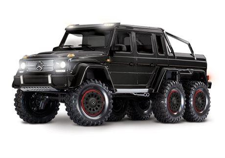 Traxxas TRX-6 Mercedes-Benz G63 AMG 6X6 TQi RTR Clipless Svart