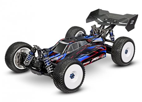 Traxxas Jato 4x4 1/8 VXL-4s EHD RTR Blå