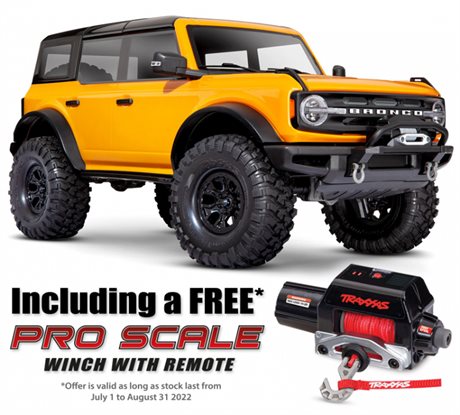 Traxxas TRX-4 Ford Bronco 2021 Crawler RTR Orange