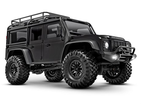 Traxxas TRX-4M 1/18 Defender Crawler Svart RTR - 2S LiPo/USB Laddare