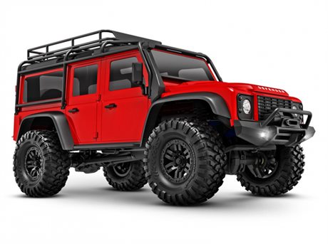 TRAXXAS TRX-4M 1/18 Land Rover Defender Crawler Röd RTR