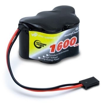 Vapex Mottagarbatteri NiMH 6,0V 1600mAh Hump