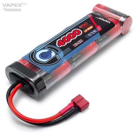 Vapex NiMH Batteri 8,4V 4000mAh T-kontakt