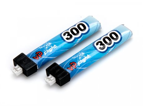 Vapex Li-Po Batteri 1S 3,8V 300mAh 30C JST-PH 2.0mm 2-Pack
