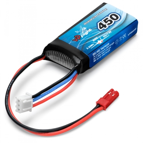 Vapex Li-Po Batteri 2S 7,4V 450mAh 20C BEC-Kontakt