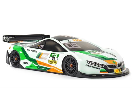 ZooRacing BayBee 1:10 Touring Car 190mm Clear Body 0,7mm - Regular